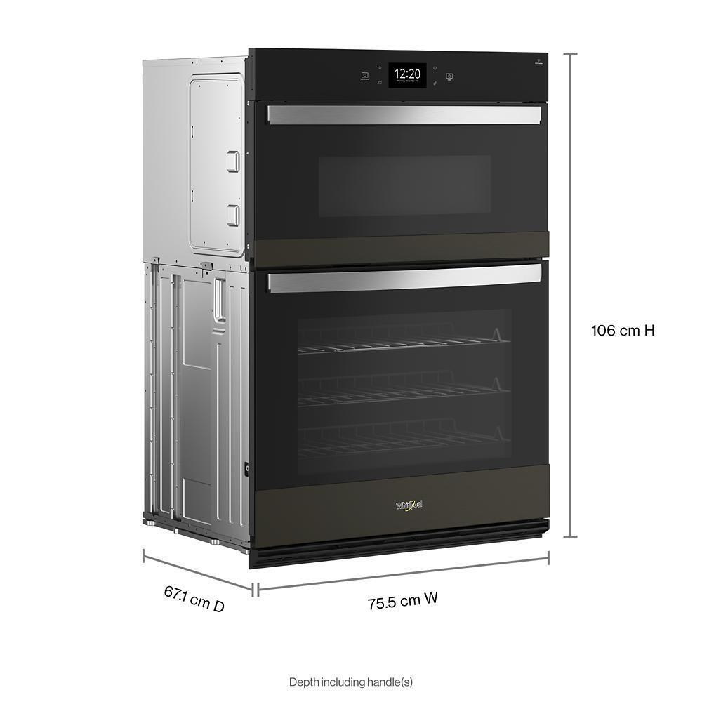 6.4 Cu. Ft. Wall Oven Microwave Combo with Air Fry