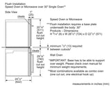 800 Series, 30", Speed Oven, SS, 240v