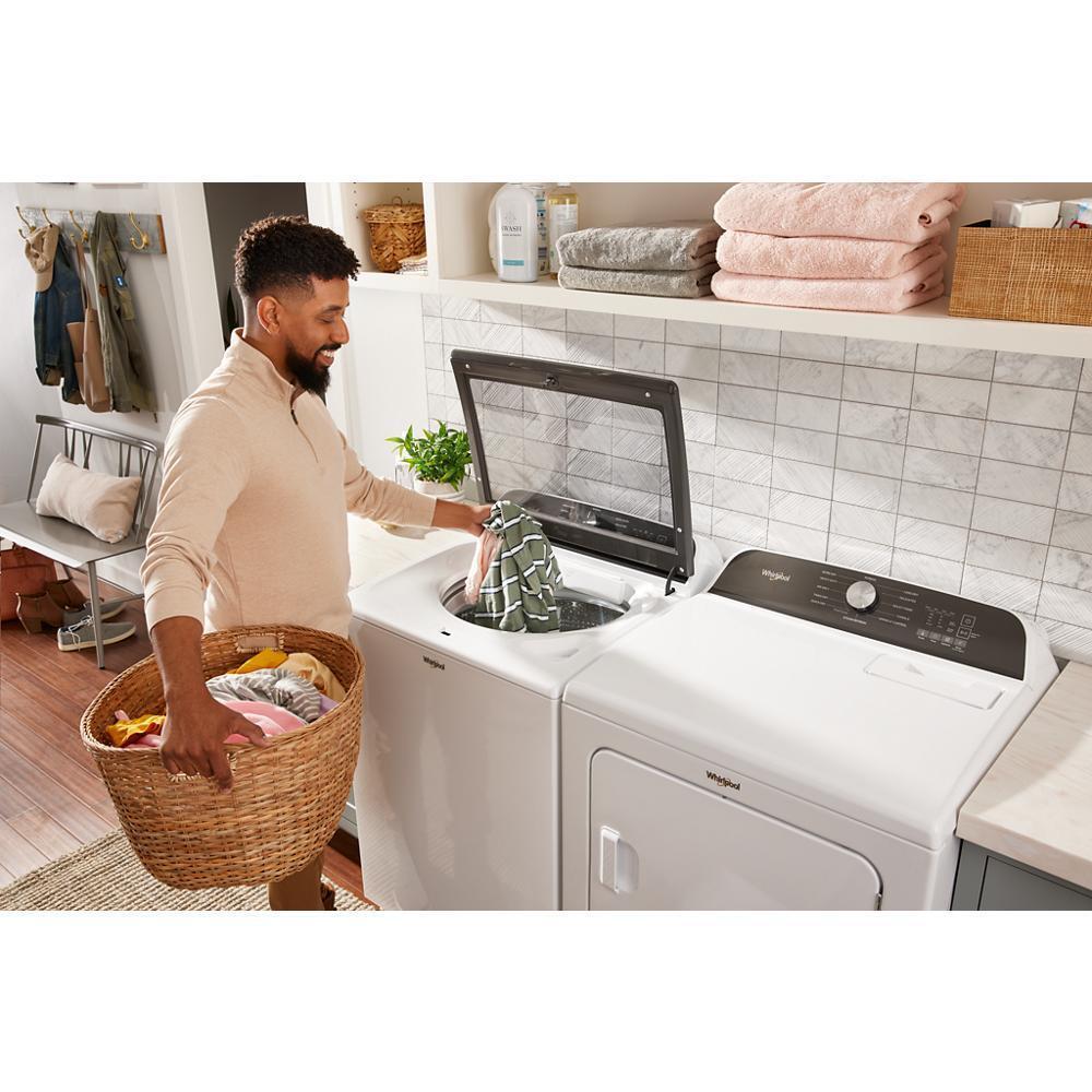 7.0 Cu. Ft. Whirlpool® Top Load Gas Dryer with Moisture Sensor