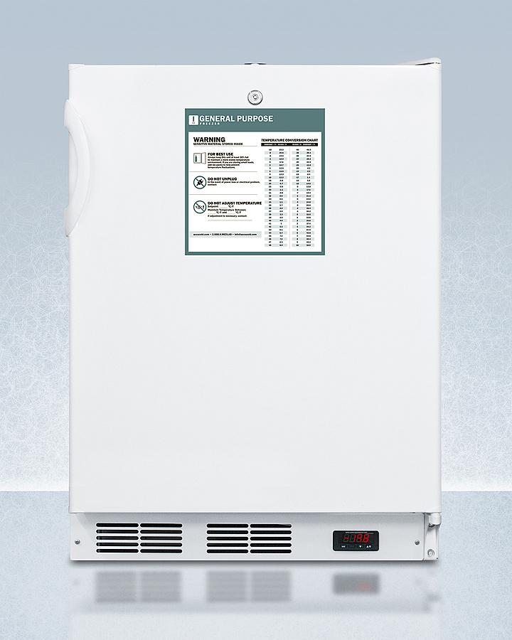 24" Wide Built-in All-freezer, ADA Compliant