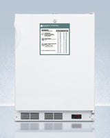 24" Wide Built-in All-freezer, ADA Compliant