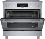 800 Series Induction freestanding range 36" Stainless Steel