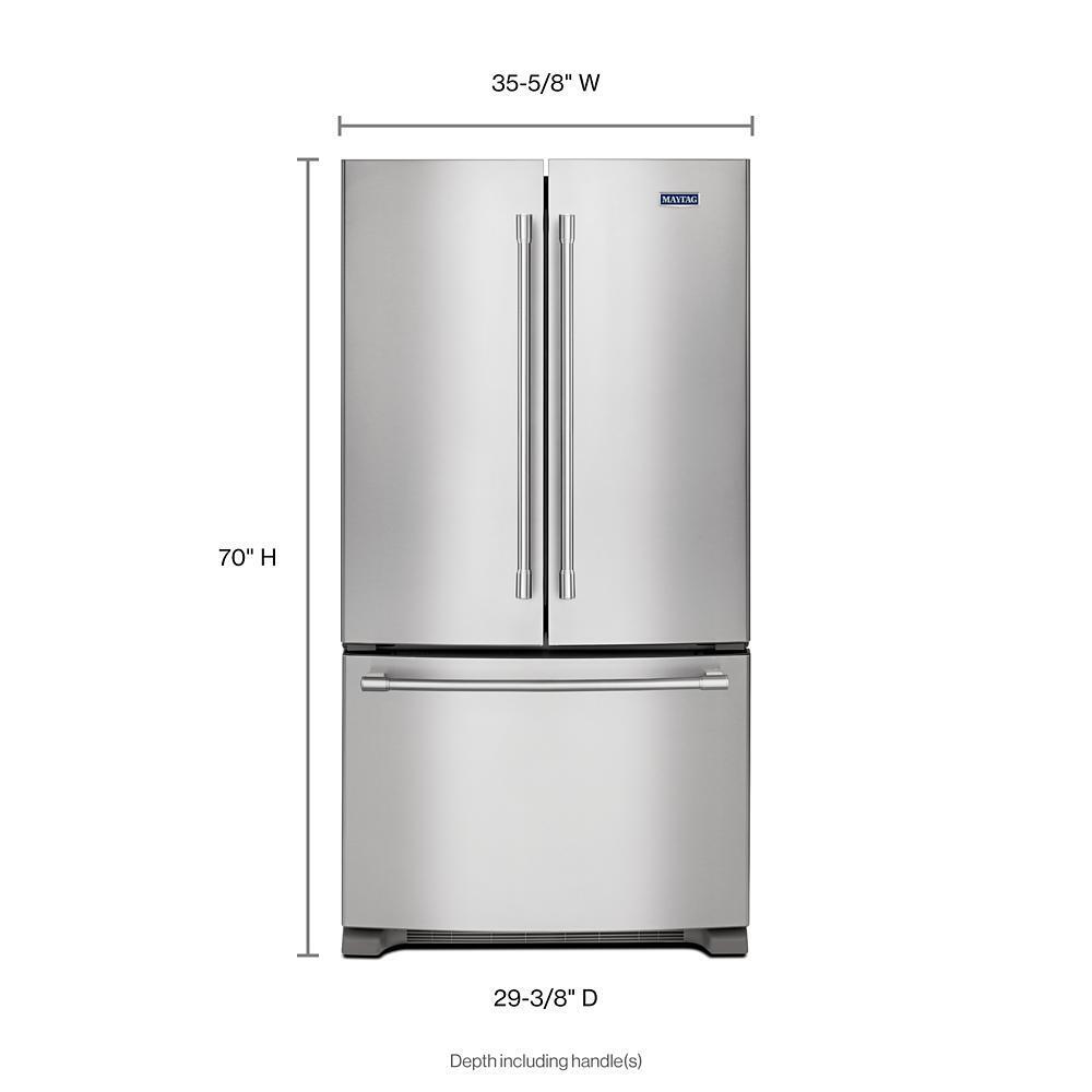 36- Inch Wide Counter Depth French Door Refrigerator - 20 Cu. Ft.