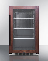 Shallow Depth Indoor/outdoor Beverage Cooler