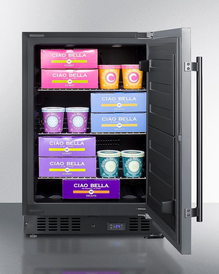 24" Wide Built-in All-freezer