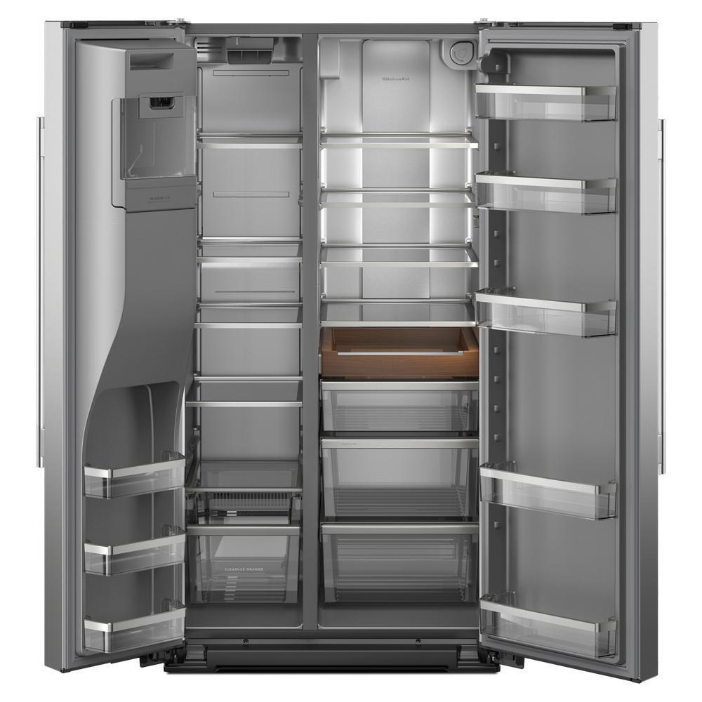 28.7 Cu. Ft. Side-by-Side Refrigerator with Panoramic LED Lighting