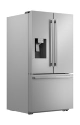 Sharp French 3-Door Refrigerator with Water Dispenser