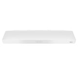 **DISCONTINUED** Broan® Sahale 30-Inch Convertible Under-Cabinet Range Hood, ENERGY STAR®, 375 Max Blower CFM, White