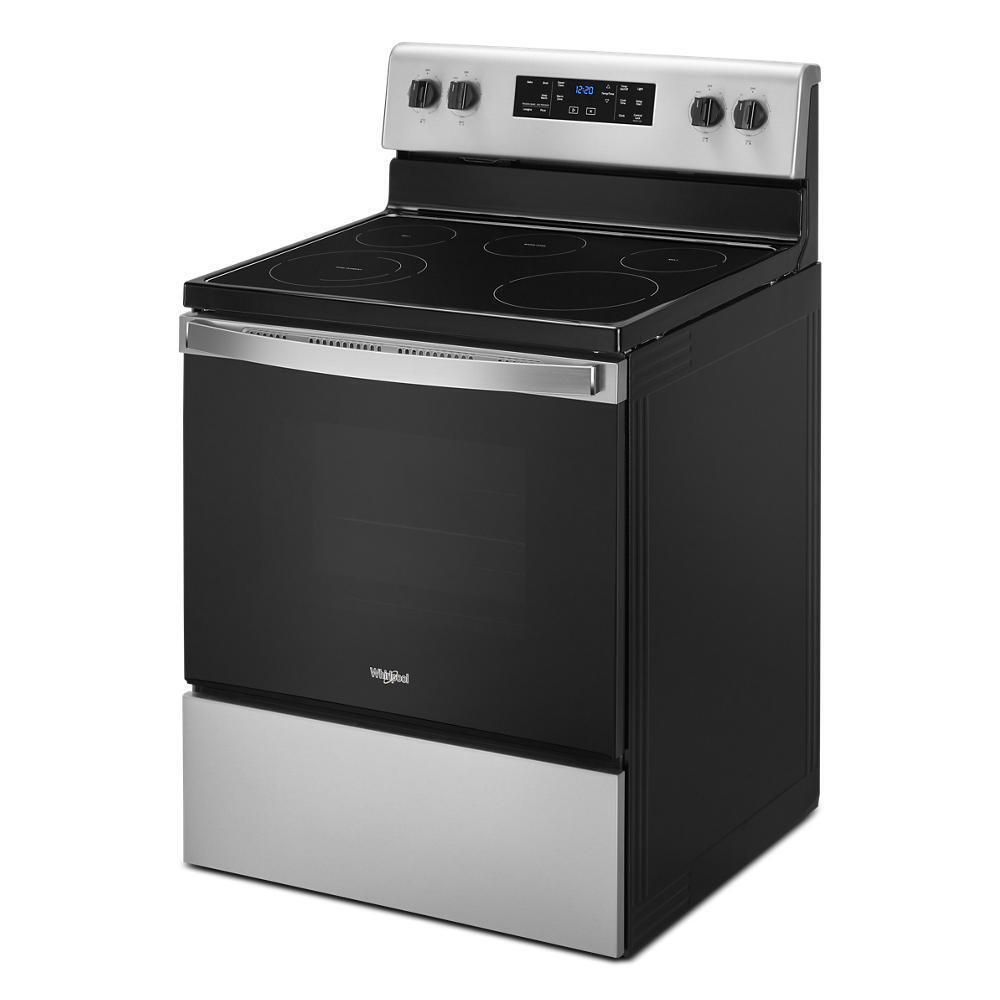 5.3 cu. ft. Whirlpool® electric range with Frozen Bake™ technology