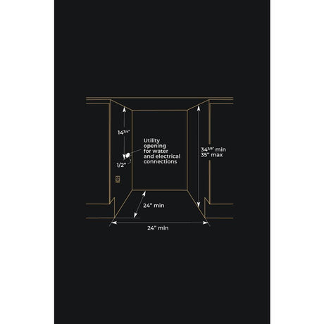 RISE 24" Double-Refrigerator Drawers