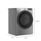 7.4 cu. ft. Smart Front Load ENERGY STAR® Electric Dryer with Wrinkle Shield™ Option