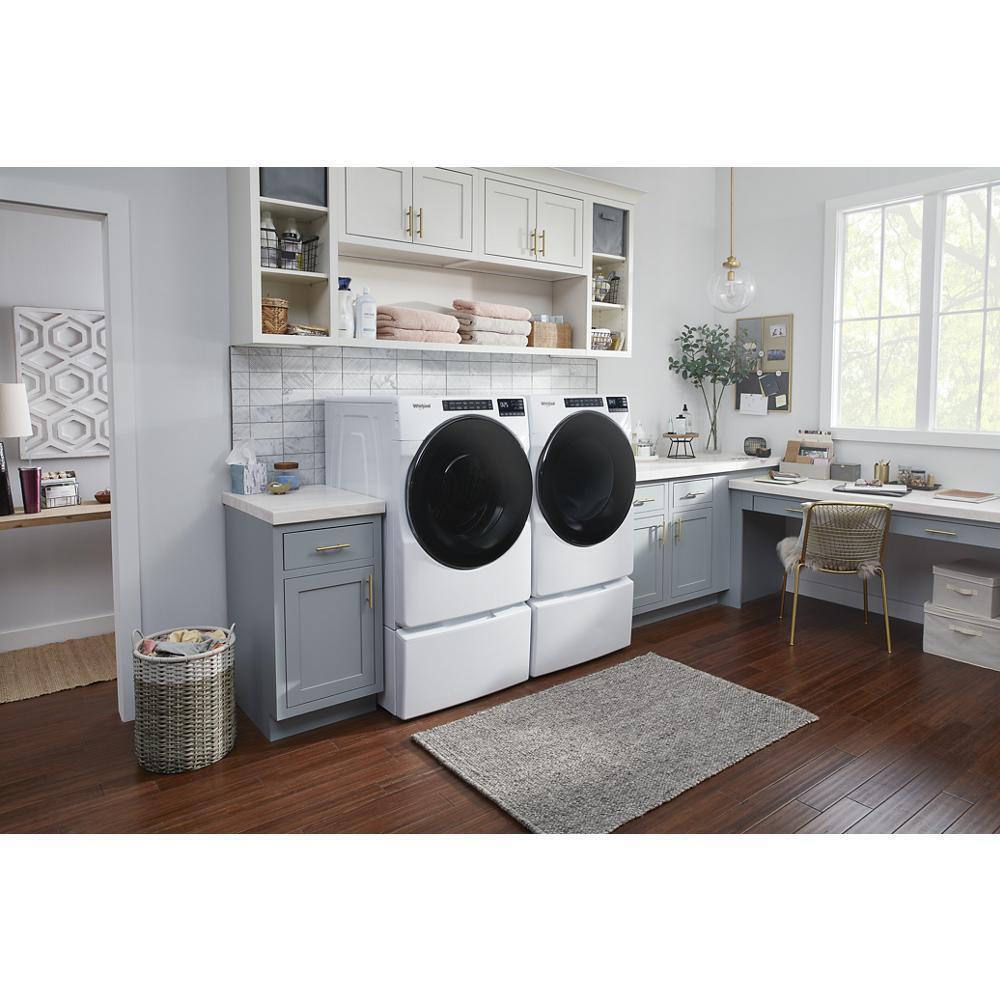 15.5" Pedestal for Front Load Washer and Dryer with Storage