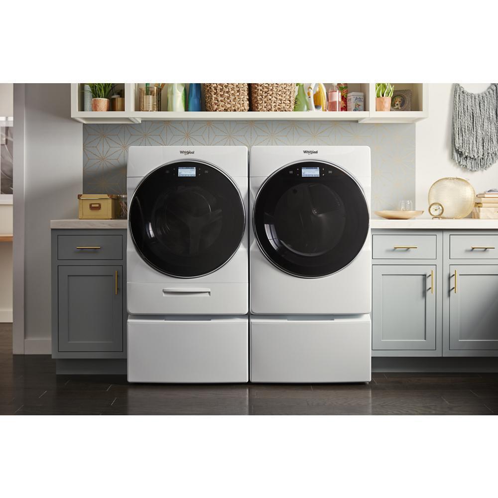 15.5" Pedestal for Front Load Washer and Dryer with Storage