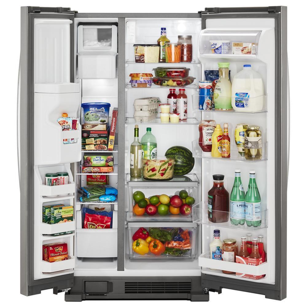 36-inch Wide Side-by-Side Refrigerator - 24 cu. ft.