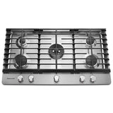 36" 5-Burner Gas Cooktop