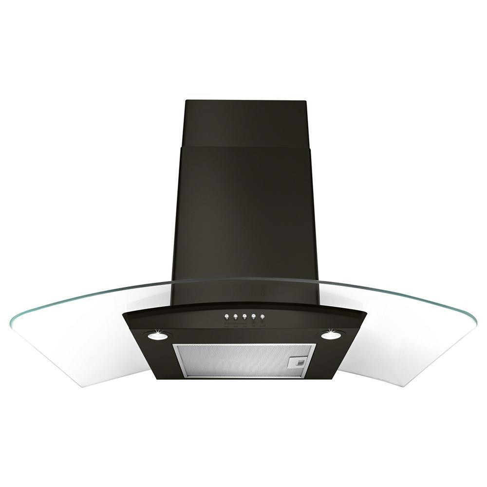 36" Concave Glass Wall Mount Range Hood