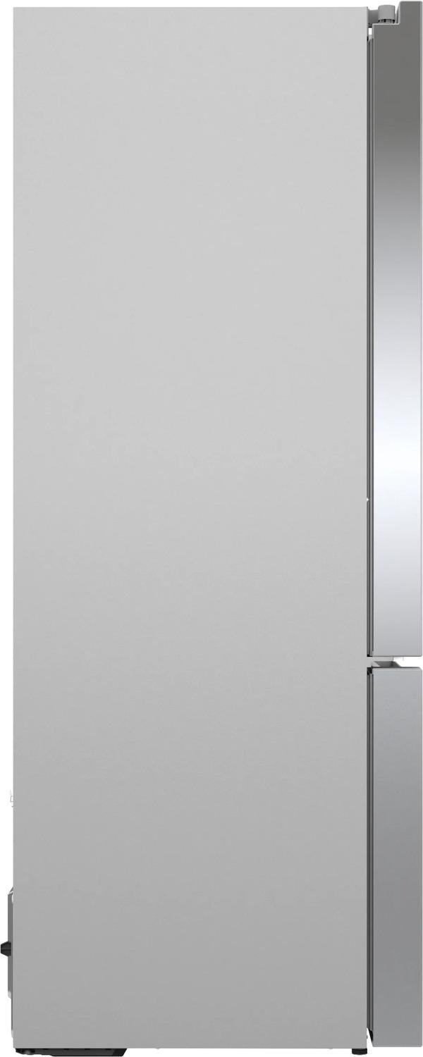 800 Series French Door Bottom Mount Refrigerator 36" Stainless steel (with anti-fingerprint)