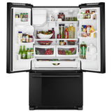 36- Inch Wide French Door Refrigerator with PowerCold® Feature - 25 Cu. Ft.