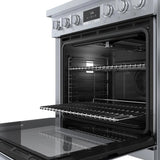 800 Series Dual Fuel Freestanding Range 30" Stainless Steel