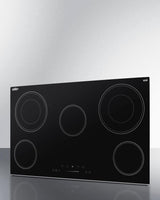 36" Wide 208-240v 5-burner Radiant Cooktop