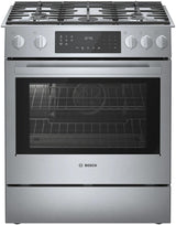 800 Series Gas Slide-in Range 30" Stainless Steel