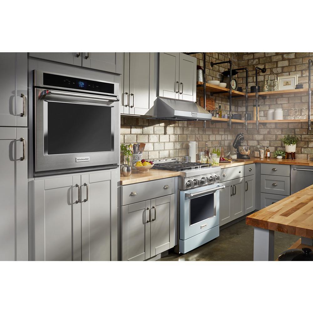 KitchenAid® 30'' Smart Commercial-Style Gas Range with 4 Burners