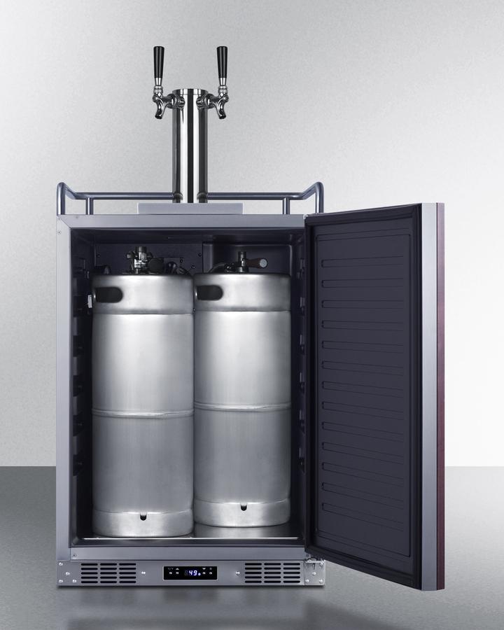 24" Wide Built-in Kegerator (panel Not Included)