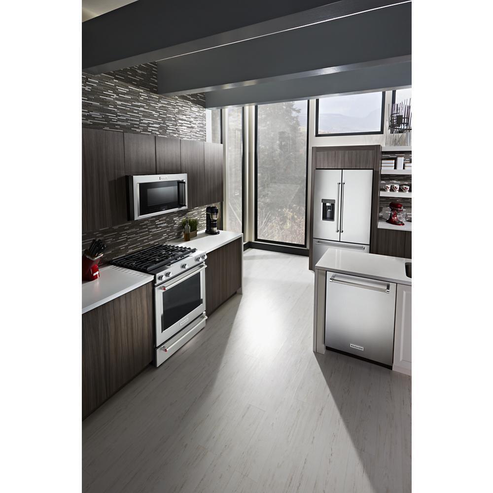 23.8 cu. ft. 36" Counter-Depth French Door Platinum Interior Refrigerator with PrintShield™ Finish