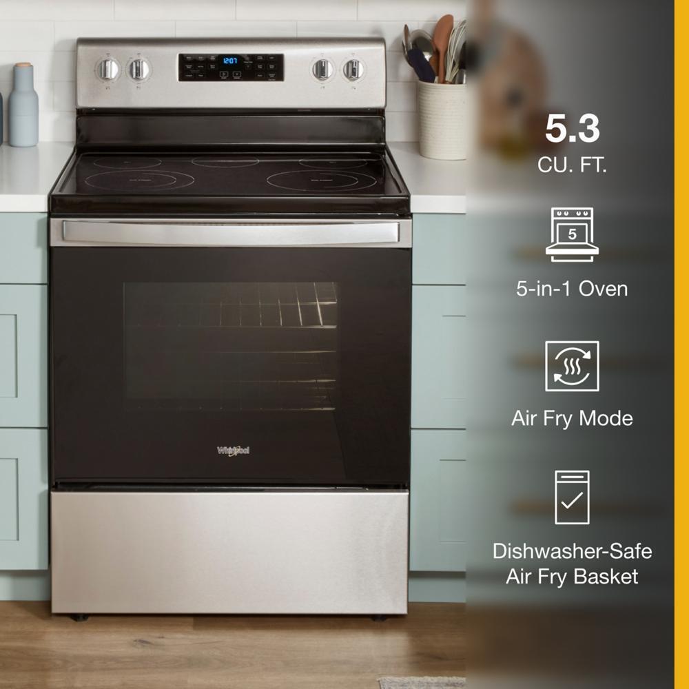 5.3 Cu. Ft. Whirlpool® Electric 5-in-1 Air Fry Oven