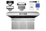 Hauslane  Chef 36-in Ducted Stainless Steel Undercabinet Range Hood