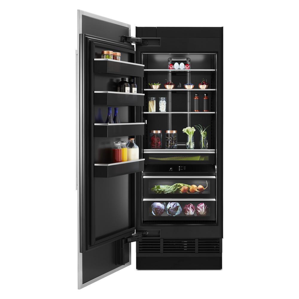 30" Panel-Ready Built-In Column Refrigerator, Left Swing