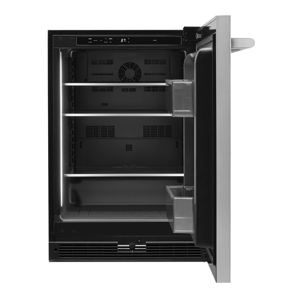 RISE™ 24" Under Counter Solid Door Refrigerator, Right Swing