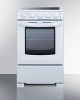 20" Wide Electric Smooth-top Range