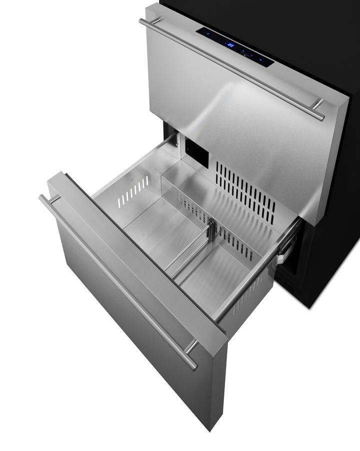 24" Wide 2-drawer All-freezer, ADA Compliant