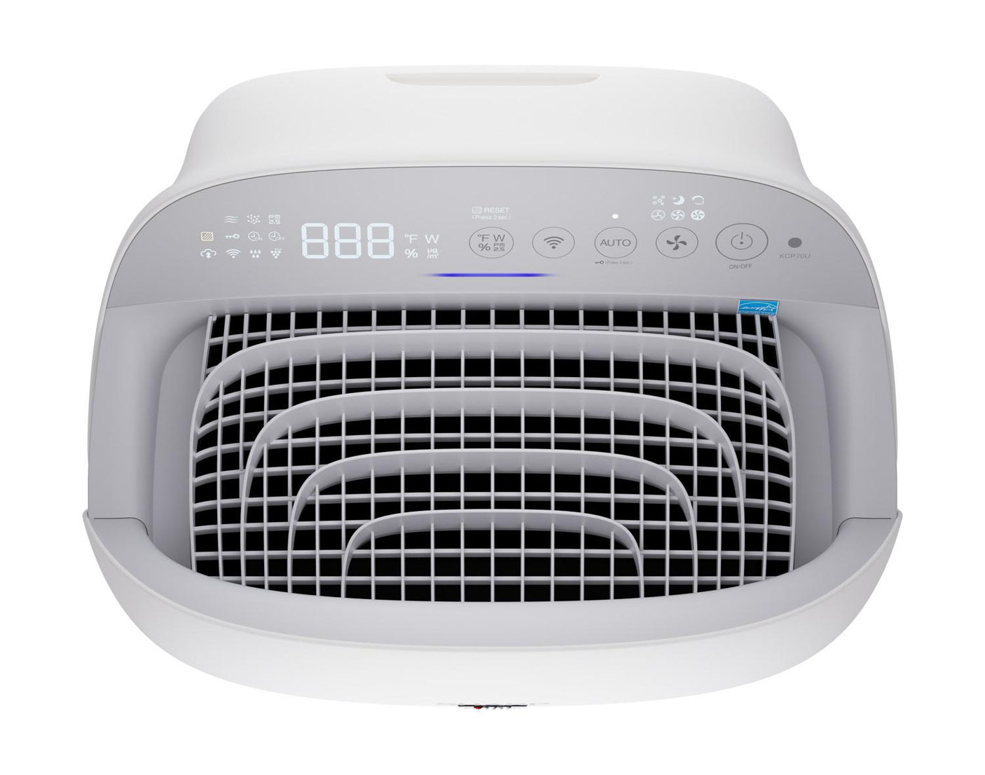 Sharp Smart Plasmacluster Ion Air Purifier with True HEPA + Humidifier for Large Rooms