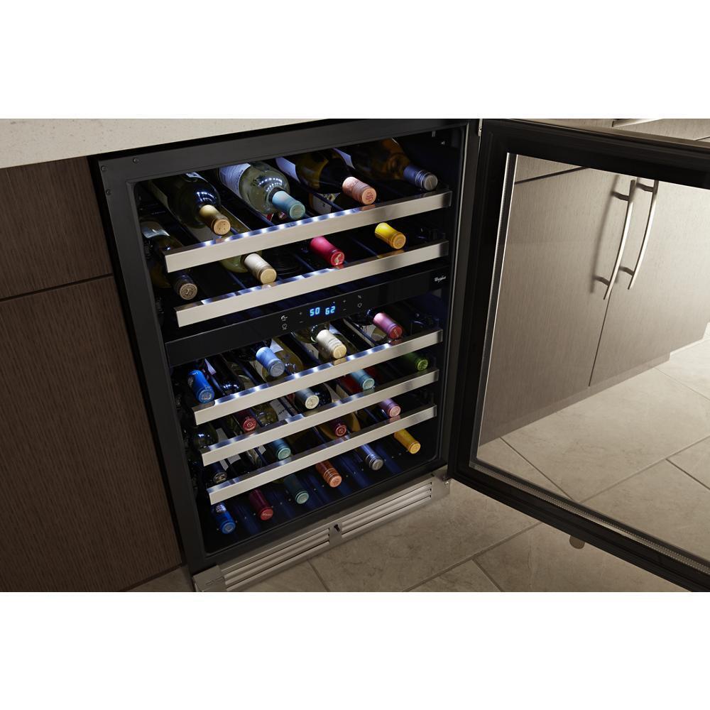 24-inch Wide Undercounter Wine Center with 46-Bottle Wine Storage