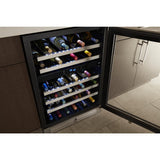 24-inch Wide Undercounter Wine Center with 46-Bottle Wine Storage