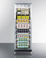 24" Wide Mini Reach-in Beverage Center With Dolly