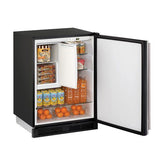 1224rf 24" Refrigerator/freezer With Stainless Solid Finish (115 V/60 Hz Volts /60 Hz Hz)