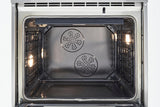 36" Master Series range - Electric oven - 5 induction zones