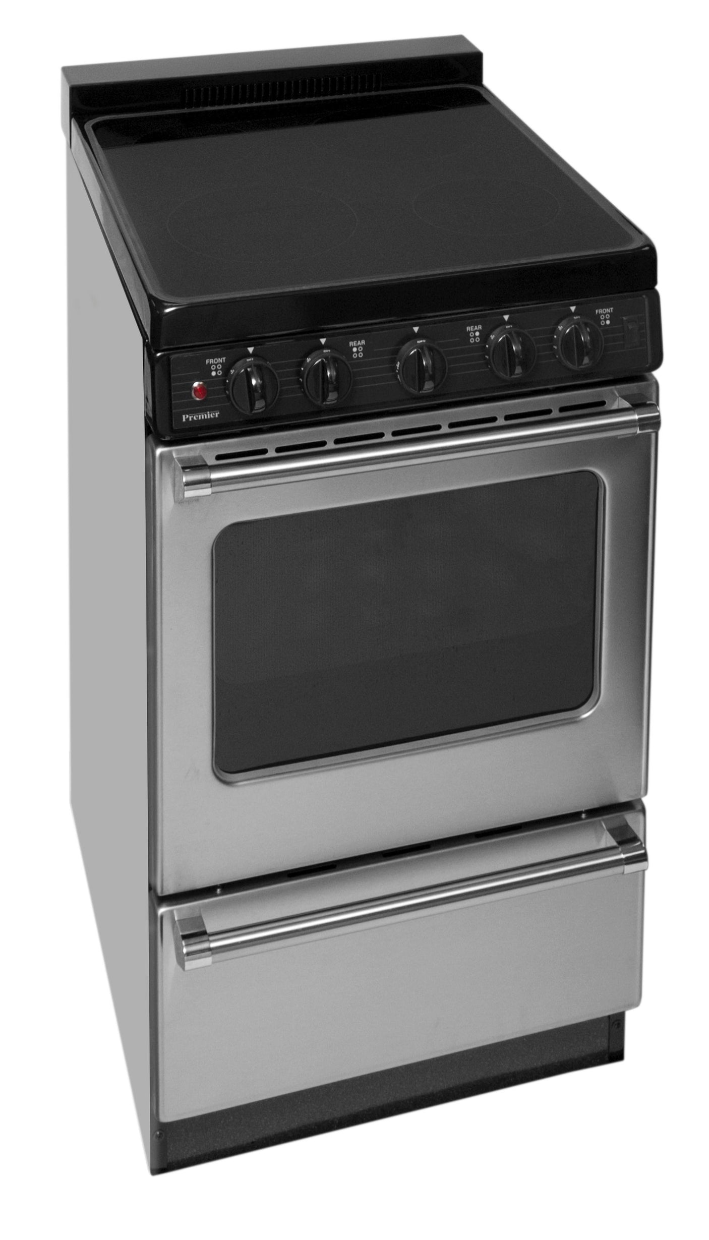 20 in. Freestanding Smooth Top Electric Range in Stainless Steel