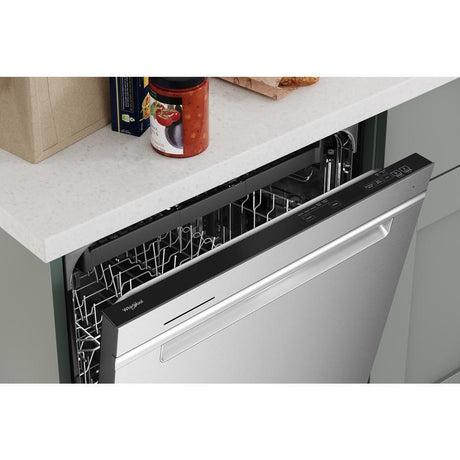 Eco Series Quiet Dishwasher with a washing 3rd Rack & Water Repellent Silverware Basket