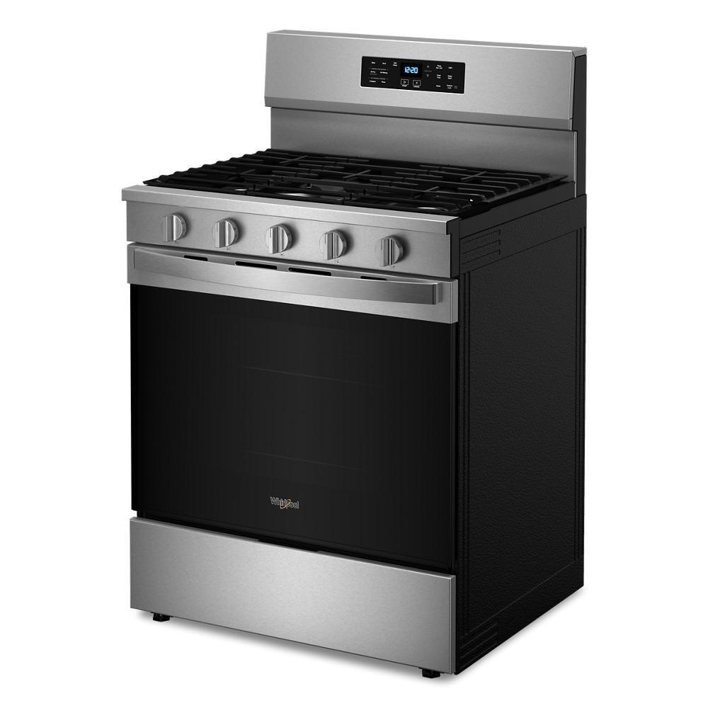 30-inch Gas Range with Air Cooking Technology, No Preheat Air Fry and Air Baking and Self Clean