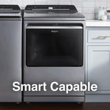 7.4 cu. ft. Smart Top Load Gas Dryer