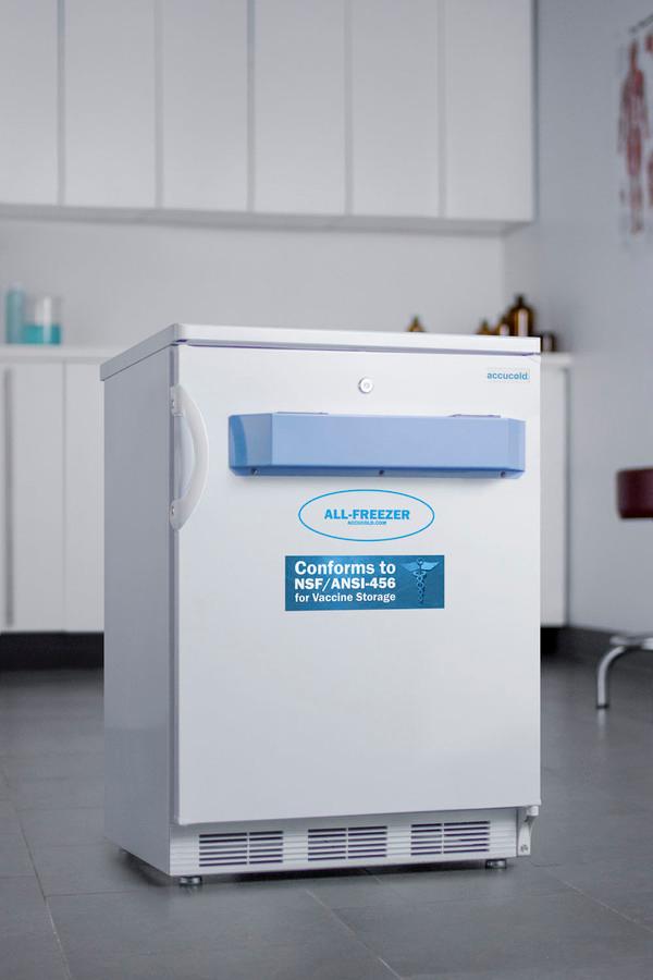 24" Wide Built-in All-freezer, Certified To Nsf/ansi 456 Standard for Vaccine Storage