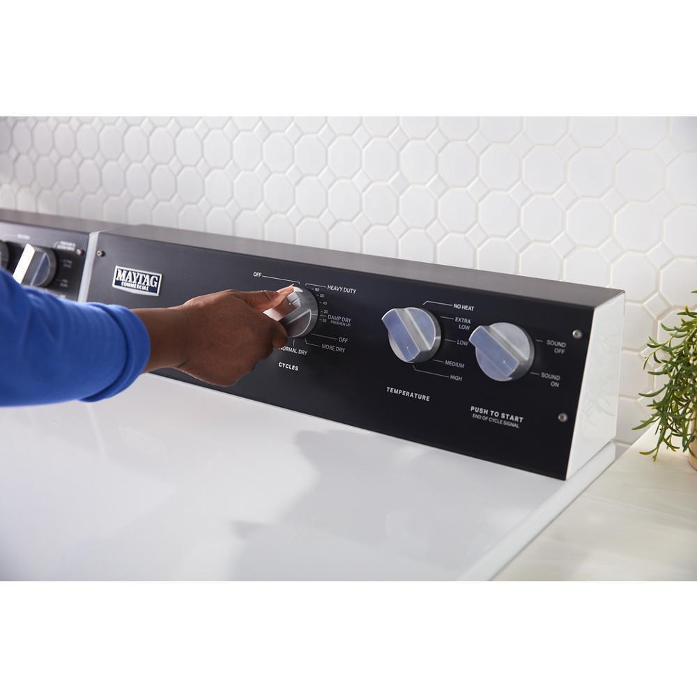 Commercial-Grade Residential Electric Dryer - 7.4 cu. ft.