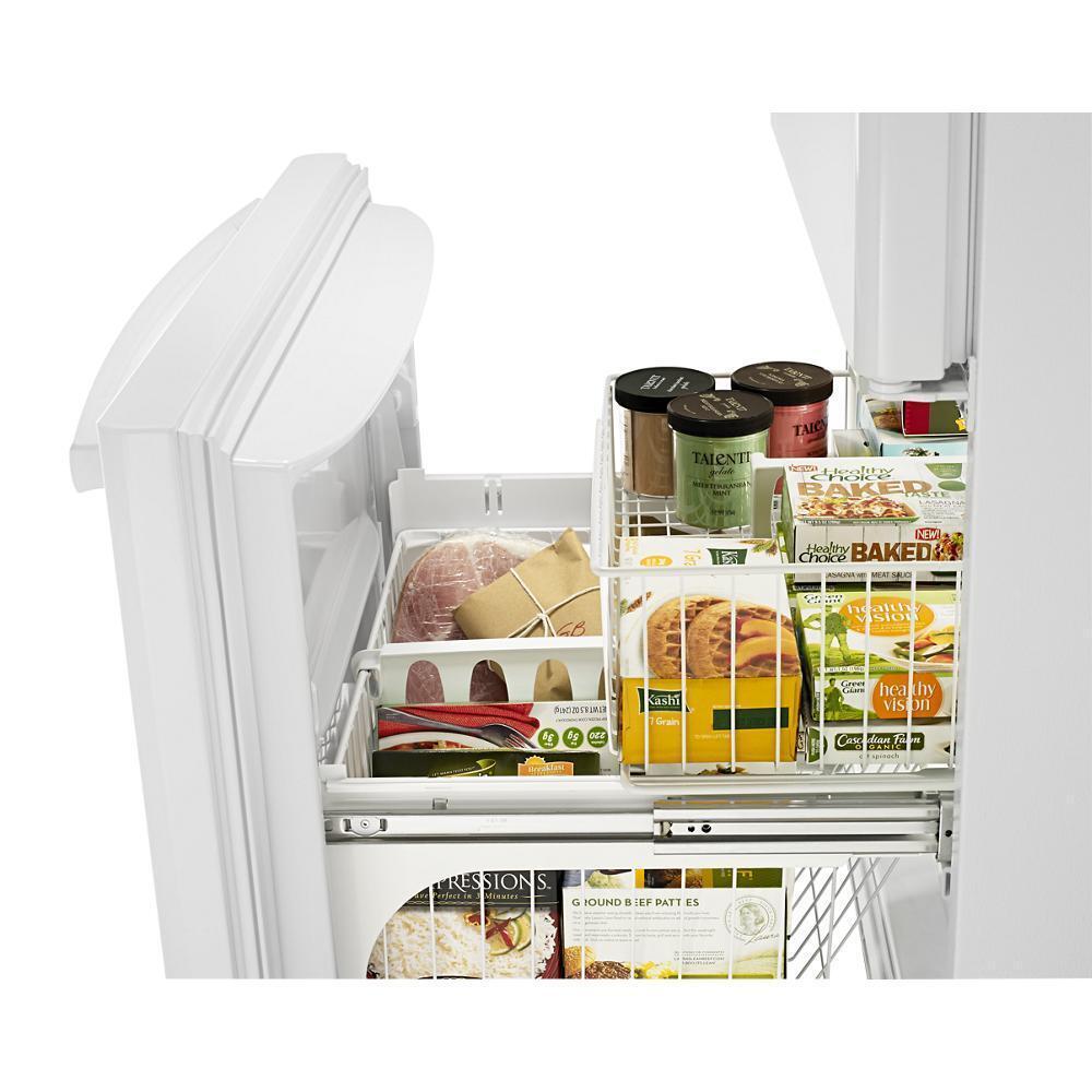 33-inch Wide Bottom-Freezer Refrigerator with EasyFreezer™ Pull-Out Drawer - 22 cu. ft. Capacity