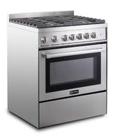 30" Gas Range - Stainless Steel