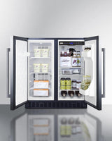 30" Wide Built-in Refrigerator-freezer