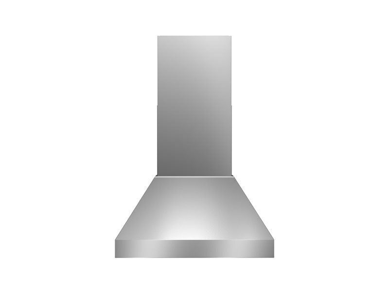 36 Wallmount Chimney Hood, 1 motor 600CFM Stainless Steel